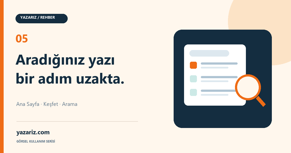Makaleler Nerede Görüntülenir? Ana Sayfa, Keşfet ve Arama Rehberi