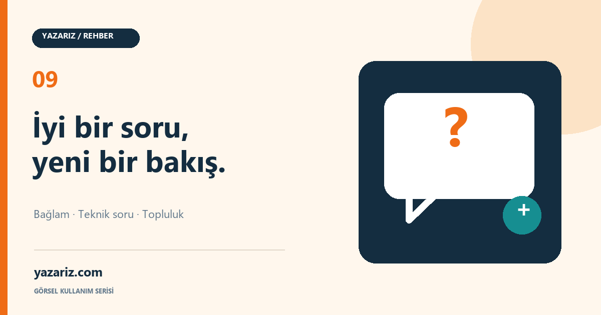 yazariz.com’da Soru Nasıl Sorulur ve Sorular Nasıl Görüntülenir?