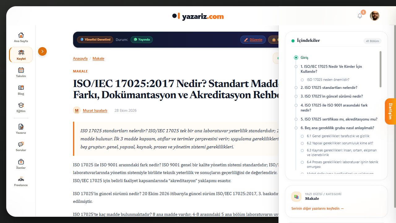 İçindekiler & Detaylar: açık makalenin başlıkları ve bölümlere geçiş bağlantıları.